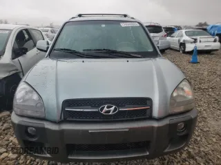 2005 Hyundai Tucson GLS with VIN KM8JN72DX5U214908, listed as a Copart auction lot 76346024 with 152,677 mi miles and Salvage Title. Bid and sale history available at carsss.com. Image 5.
