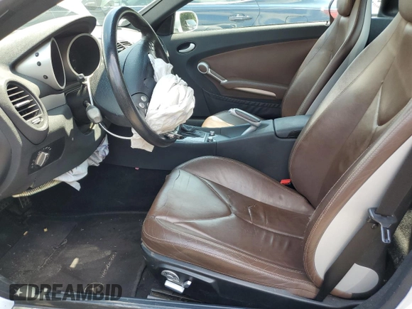 2006 Mercedes-Benz SLK 280 with VIN WDBWK54F66F107123, listed as a Copart auction lot 62306965 with 70,880 mi miles and Salvage title. Bid and sale history available at DreamBid. Image 7.