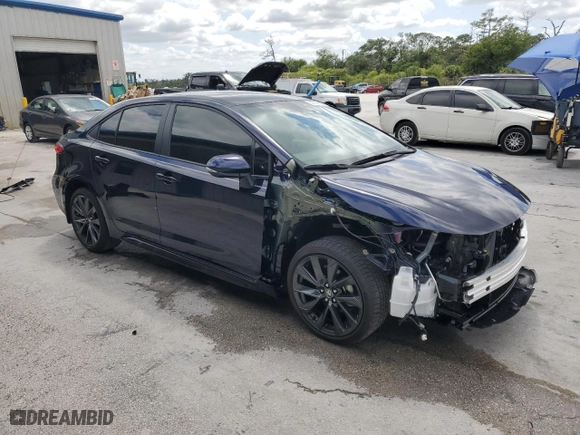 2024 Toyota Corolla SE with VIN 5YFS4MCE6RP216272, listed as a Copart auction lot 53679895 with 9,339 mi miles and Salvage Title. Bid and sale history available at carsss.com. Image 4.