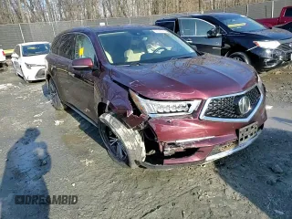 2017 Acura MDX with VIN 5FRYD4H38HB043946, listed as a Copart auction lot 44726245 with 135,660 mi miles and Salvage Title. Bid and sale history available at carsss.com. Image 11.
