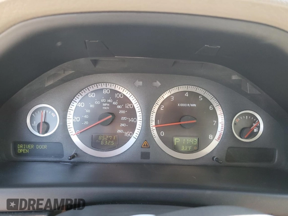 2006 Volvo S80 с VIN YV1TS592861446838, выставлен на аукционе Copart как лот 56384365 с пробегом 85 271 миль миль и Списание • Salvage title. История ставок и продаж доступна на DreamBid. Изображение 9.