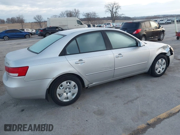 2007 Hyundai Sonata GLS with VIN 5NPET46C87H247320, listed as a IAAI auction lot 41870139 with 121,412 mi miles and . Bid and sale history available at DreamBid. Image 14.