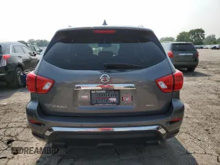 2019 Nissan Pathfinder S with VIN 5N1DR2MMXKC633330, listed as a Copart auction lot 64397035 with 190,196 mi miles and Clean title. Bid and sale history available at DreamBid. Image 6.
