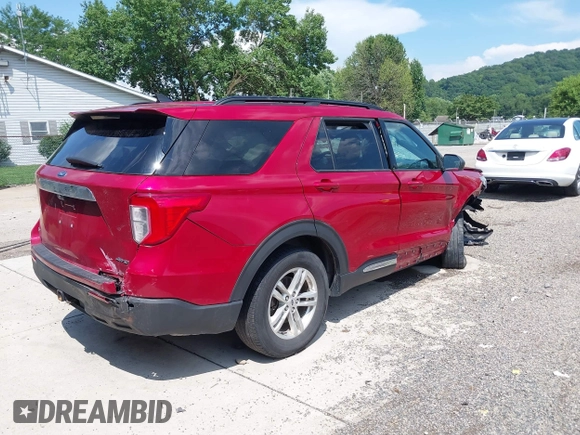 2023 Ford Explorer XLT with VIN 1FMSK8DH3PGB69184, listed as a IAAI auction lot 42674482 with 56,547 mi miles and . Bid and sale history available at DreamBid. Image 4.