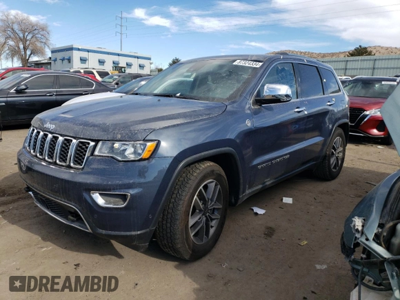 2020 Jeep Grand Cherokee Limited X z VIN 1C4RJFBT2LC141766, wystawiony jako Copart lot #87324334 z przebiegiem Nie podano mil oraz Nie do naprawy • Non repairable. Historia ofert i sprzedaży dostępna na DreamBid. Obrazek 1.
