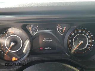 2024 Jeep Wrangler Sport S with VIN 1C4PJXDG3RW173078, listed as a Copart auction lot 57075565 with 26,661 mi miles and Salvage title. Bid and sale history available at DreamBid. Image 9.