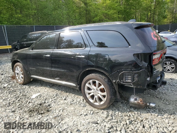 2017 Dodge Durango Citadel with VIN 1C4RDJEG2HC806441, listed as a Copart auction lot 50087124 with 139,940 mi miles and Salvage Title. Bid and sale history available at carsss.com. Image 2.