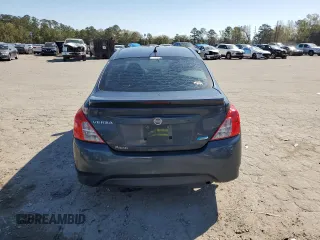 2015 Nissan Versa SV with VIN 3N1CN7AP9FL890354, listed as a Copart auction lot 49797575 with 140,452 mi miles and Salvage title. Bid and sale history available at DreamBid. Image 6.