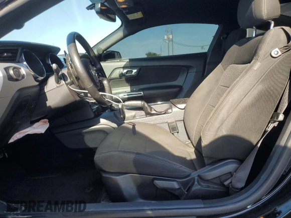 2015 Ford Mustang V6 with VIN 1FA6P8AM4F5347922, listed as a Copart auction lot 57309245 with 163,871 mi miles and Salvage title. Bid and sale history available at DreamBid. Image 7.