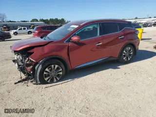 2015 Nissan Murano SL with VIN 5N1AZ2MG2FN263286, listed as a Copart auction lot 43761185 with 143,764 mi miles and Salvage Title. Bid and sale history available at carsss.com. Image 1.