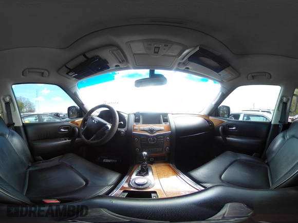 2014 Infiniti QX80 with VIN JN8AZ2NE4E9064351, listed as a IAAI auction lot 42123639 with 164,540 mi miles. Bid and sale history available at carsss.com. Image 20.