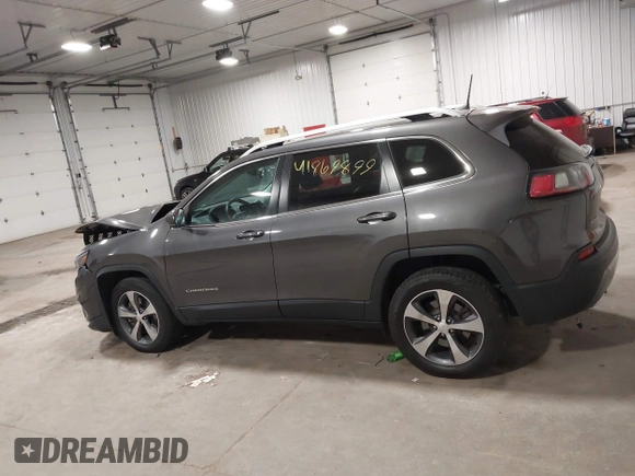 2019 Jeep Cherokee Limited with VIN 1C4PJMDN9KD207393, listed as a IAAI auction lot 41869899 with 71,245 mi miles. Bid and sale history available at carsss.com. Image 14.