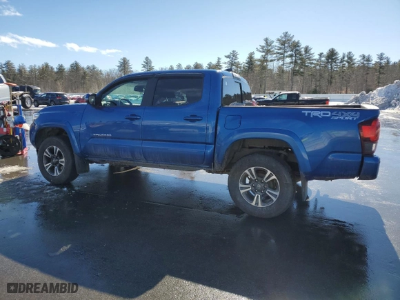 2018 Toyota Tacoma SR with VIN 3TMCZ5AN4JM126158, listed as a Copart auction lot 46754565 with 33,566 mi miles and Salvage Title. Bid and sale history available at carsss.com. Image 2.