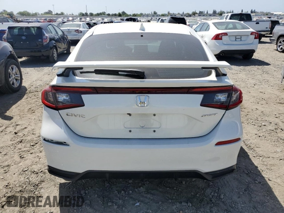 2023 Honda Civic Sport with VIN 19XFL2H83PE004438, listed as a Copart auction lot 54172415 with 15,938 mi miles and Salvage Title. Bid and sale history available at DreamBid. Image 6.