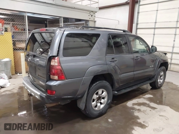 2004 Toyota 4Runner SR5 with VIN JTEBU14R940027713, listed as a IAAI auction lot 41740953 with 225,348 mi miles and . Bid and sale history available at DreamBid. Image 4.