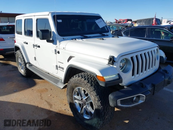 2019 Jeep Wrangler Unlimited Sahara с VIN 1C4HJXEN9KW509839, выставлен на аукционе IAAI как лот 41054085 с пробегом 78 850 миль миль и . История ставок и продаж доступна на DreamBid. Изображение 1.