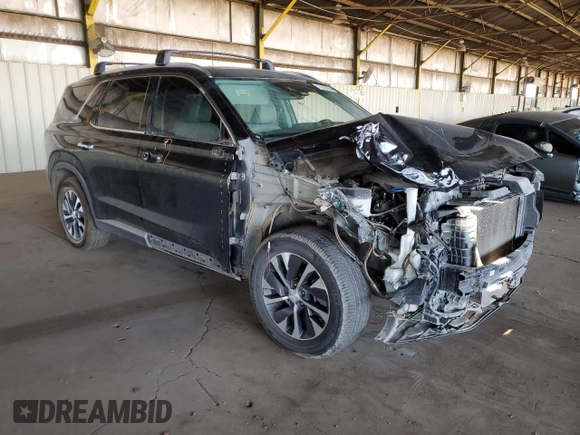 2021 Hyundai Palisade SEL z VIN KM8R24HEXMU181272, wystawiony jako Copart lot #73129624 z przebiegiem 118 541 mil mil oraz Szkoda całkowita • Salvage title. Historia ofert i sprzedaży dostępna na DreamBid. Obrazek 4.