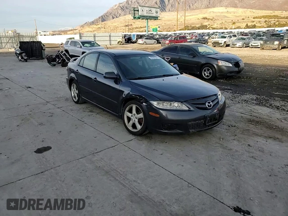 2007 Mazda 6 i Sport VE with VIN 1YVHP84C675M24095, listed as a Copart auction lot 80582564 with 196,394 mi miles and Salvage Title. Bid and sale history available at DreamBid. Image 11.