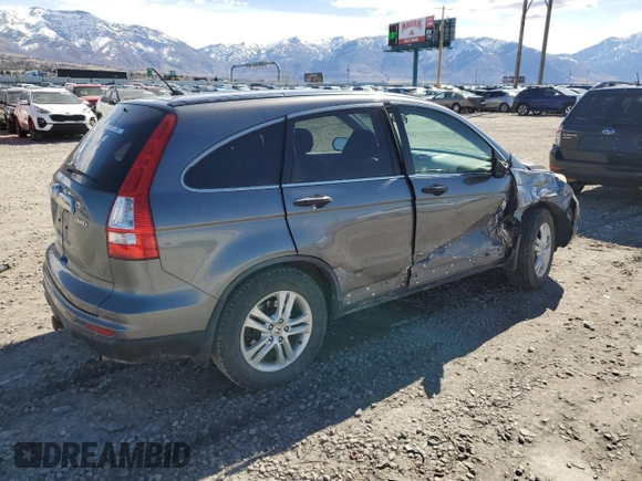 2011 Honda CR-V EX with VIN JHLRE4H50BC035996, listed as a Copart auction lot 50253765 with 173,398 mi miles and Salvage Title. Bid and sale history available at carsss.com. Image 3.