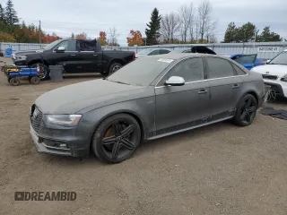 2016 Audi S4 Progressiv plus with VIN WAUDGCFL0GA002879, listed as a Copart auction lot 76924574 with 161,558 mi miles and Clean Title. Bid and sale history available at carsss.com. Image 1.
