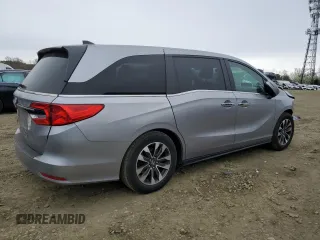 2022 Honda Odyssey EX-L с VIN 5FNRL6H76NB060456, выставлен на аукционе Copart как лот 52706755 с пробегом 55 886 миль миль и Списание • Salvage title. История ставок и продаж доступна на DreamBid. Изображение 3.