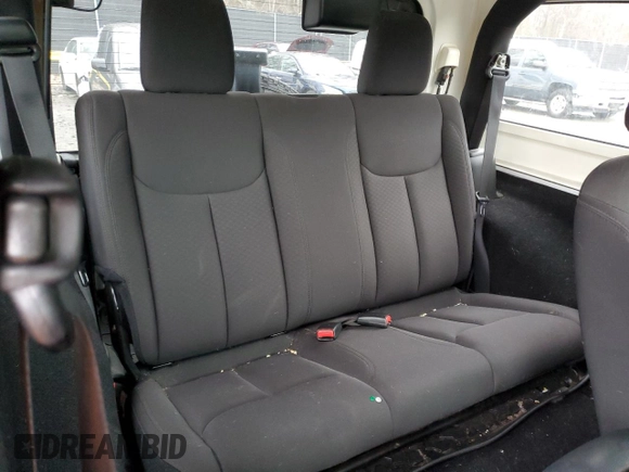 2015 Jeep Wrangler Sport with VIN 1C4AJWAG1FL525429, listed as a Copart auction lot 43033025 with 93,972 mi miles and Salvage title. Bid and sale history available at DreamBid. Image 10.