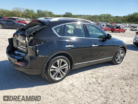 2012 Infiniti EX Journey with VIN JN1AJ0HR3CM452982, listed as a Copart auction lot 73639344 with 151,289 mi miles and Salvage Title. Bid and sale history available at DreamBid. Image 3.