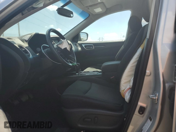 2017 Nissan Pathfinder Platinum with VIN 5N1DR2MN4HC652716, listed as a Copart auction lot 77750494 with 91,750 mi miles and Salvage Title. Bid and sale history available at carsss.com. Image 7.