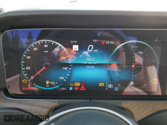 2021 Mercedes-Benz E 350 z VIN W1KZF8DB6MA919605, wystawiony jako Copart lot #57729745 z przebiegiem 19 142 mil mil oraz Szkoda całkowita • Salvage title. Historia ofert i sprzedaży dostępna na DreamBid. Obrazek 9.