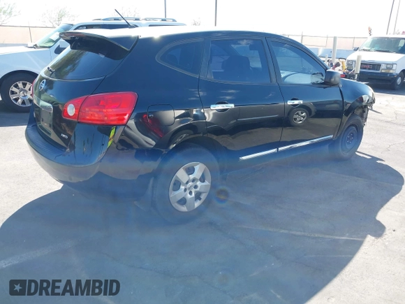 2013 Nissan Rogue S with VIN JN8AS5MV4DW601727, listed as a IAAI auction lot 41940202 with 191,658 mi miles and . Bid and sale history available at DreamBid. Image 4.