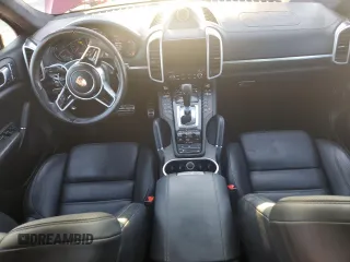 2017 Porsche Cayenne Turbo with VIN WP1AC2A26HLA92747, listed as a Copart auction lot 73829274 with 44,820 mi miles and Salvage title. Bid and sale history available at DreamBid. Image 8.