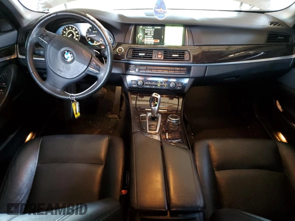 2014 BMW 5 Series 535d with VIN WBAXA5C50ED690264, listed as a Copart auction lot 51329235 with 123,946 mi miles and Salvage Title. Bid and sale history available at carsss.com. Image 8.