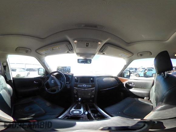 2020 Nissan Armada Platinum with VIN JN8AY2NF2L9361725, listed as a IAAI auction lot 41402106 with Not Provided miles. Bid and sale history available at carsss.com. Image 18.