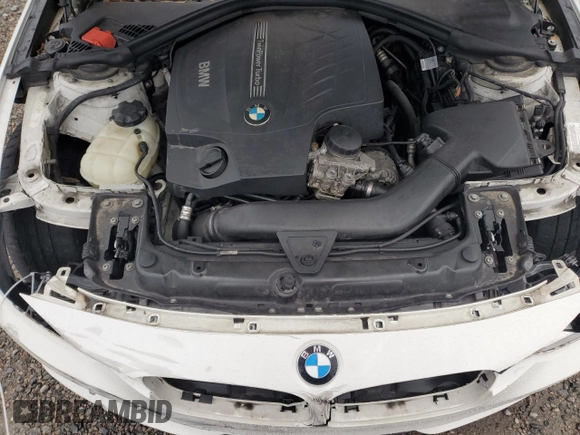 2013 BMW 3 Series 335i with VIN WBA3A9C5XDF475077, listed as a Copart auction lot 43806875 with 148,611 mi miles and Non Repairable. Bid and sale history available at carsss.com. Image 11.