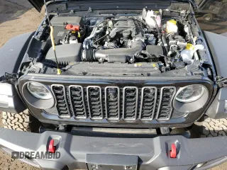 2024 Jeep Wrangler Rubicon с VIN 1C4PJXFG2RW275534, выставлен на аукционе Copart как лот 48775095 с пробегом 705 миль миль и Списание • Salvage title. История ставок и продаж доступна на DreamBid. Изображение 11.