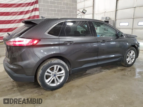 2020 Ford Edge SEL with VIN 2FMPK4J98LBB61630, listed as a Copart auction lot 51987445 with 56,355 mi miles and Salvage Title. Bid and sale history available at DreamBid. Image 3.