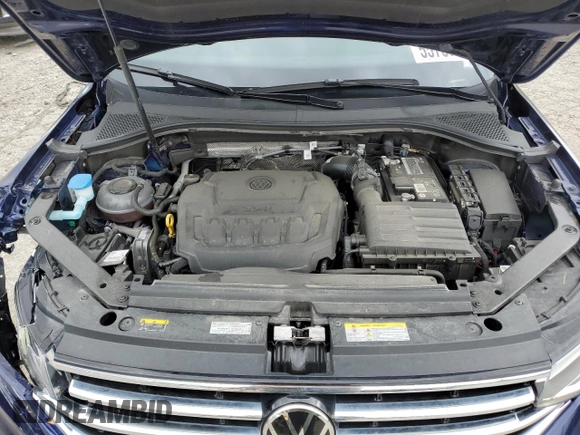 2023 Volkswagen Tiguan SE with VIN 3VVNB7AX4PM132188, listed as a Copart auction lot 55757405 with 23,698 mi miles and Salvage title. Bid and sale history available at DreamBid. Image 12.