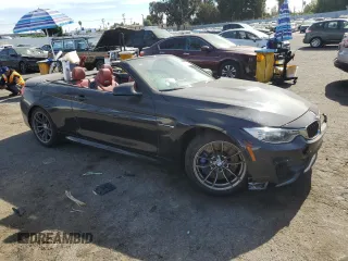 2016 BMW M4 with VIN WBS3U9C50GP969059, listed as a Copart auction lot 81201114 with 0 mi miles and Salvage Title. Bid and sale history available at carsss.com. Image 4.