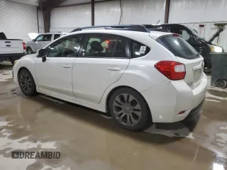 2014 Subaru Impreza Wagon 2.0i Sport Premium with VIN JF1GPAL62E8317583, listed as a Copart auction lot 52153015 with 142,875 mi miles and Salvage Title. Bid and sale history available at carsss.com. Image 2.