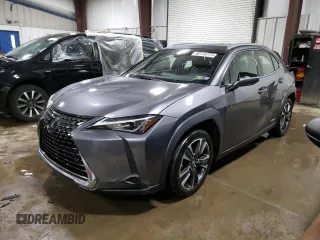 2020 Lexus UX with VIN JTHP9JBH9L2036161, listed as a Copart auction lot 50115773 with 13,162 mi miles. Bid and sale history available at carsss.com. Image 1.