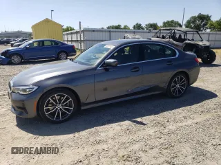 2019 BMW 3 Series 330i z VIN 3MW5R1J51K8B02344, wystawiony jako Copart lot #58007545 z przebiegiem 55 095 mil mil oraz Szkoda całkowita • Salvage title. Historia ofert i sprzedaży dostępna na DreamBid. Obrazek 1.