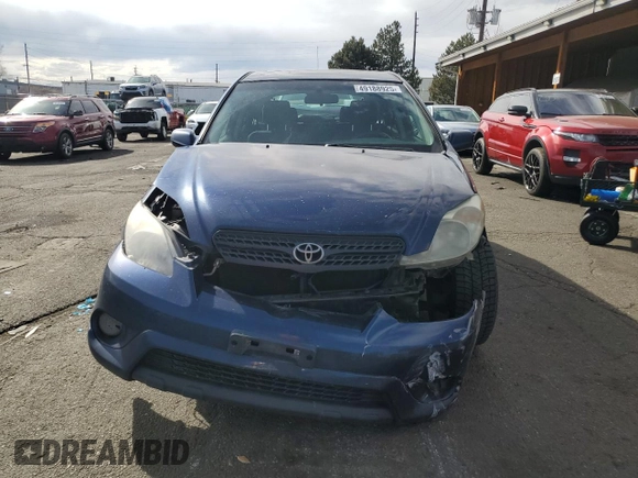 2006 Toyota Matrix STD with VIN 2T1KR32E46C554648, listed as a Copart auction lot 49188925 with 200,489 mi miles and Salvage Title. Bid and sale history available at DreamBid. Image 5.
