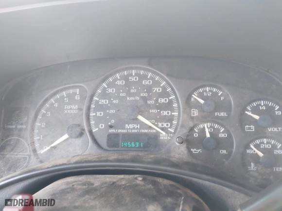 2000 Chevrolet Silverado 1500 with VIN 1GCEC14W5YE140495, listed as a IAAI auction lot 41481120 with 145,631 mi miles. Bid and sale history available at carsss.com. Image 7.