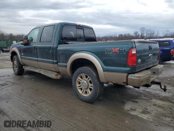 2011 Ford F-350 XL z VIN 1FT8W3BT2BEB37201, wystawiony jako Copart lot #49392455 z przebiegiem 121 538 mil mil oraz Szkoda całkowita • Salvage title. Historia ofert i sprzedaży dostępna na DreamBid. Obrazek 2.