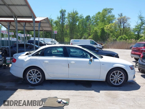 2014 Audi A4 Premium Plus with VIN WAUEFAFL2EA076247, listed as a IAAI auction lot 42134356 with 92,739 mi miles and . Bid and sale history available at DreamBid. Image 14.