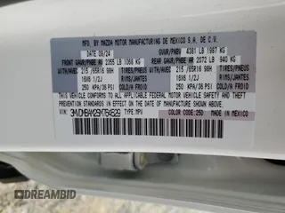 2025 Mazda CX-30 S with VIN 3MVDMBAM2SM764529, listed as a Copart auction lot 54394175 with 7,095 mi miles and Salvage title. Bid and sale history available at DreamBid. Image 13.