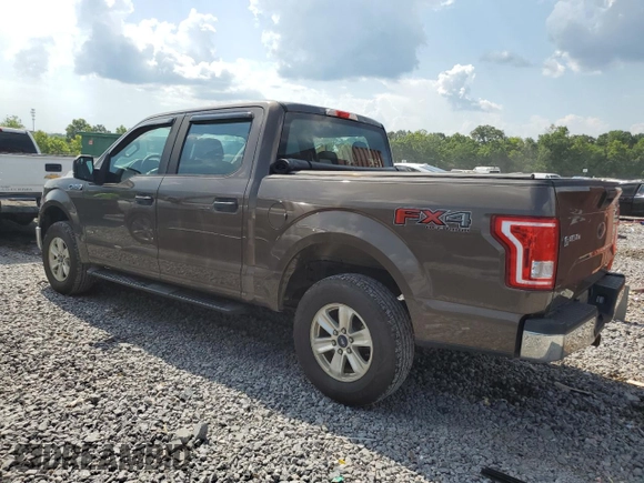 2017 Ford F-150 XL with VIN 1FTEW1EP4HFC49443, listed as a Copart auction lot 61945485 with 108,560 mi miles and Salvage title. Bid and sale history available at DreamBid. Image 2.