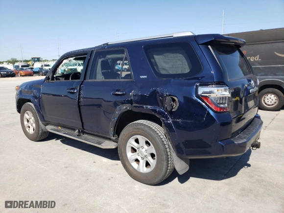 2018 Toyota 4Runner SR5 with VIN JTEZU5JR6J5187315, listed as a Copart auction lot 52288535 with 101,570 mi miles and Salvage Title. Bid and sale history available at carsss.com. Image 2.