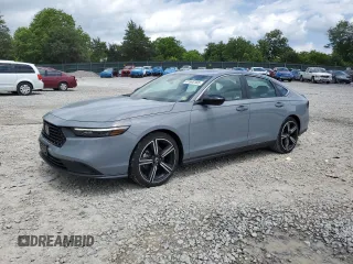 2024 Honda Accord Sport with VIN 1HGCY2F58RA006142, listed as a Copart auction lot 61665165 with 26,098 mi miles and Salvage title. Bid and sale history available at DreamBid. Image 1.
