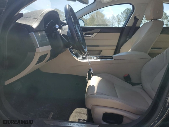 2018 Jaguar XF 25t Premium with VIN SAJBD4FX3JCY69413, listed as a Copart auction lot 46578475 with 82,314 mi miles and Salvage Title. Bid and sale history available at carsss.com. Image 7.